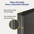 Office Jansan | Avery 17034 3 Slant Rings 2 in. Capacity 11 in. x 8.5 in. Durable View Binder with DuraHinge - Blue image number 9