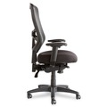  | Alera ALEEL41ME10B 17.2 in. to 20.6 in. Seat Height Elusion Series Mesh High-Back Multifunction Chair Supports Up to 275 lbs. - Black image number 2