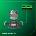 Metabo HPT Clearance | Metabo HPT M12VCM 110V 11 Amp 2.25 HP Variable Speed Corded Fixed Base Router image number 9