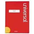 | Universal UNV80002 1 in. x 4 in. Laser Printer Permanent Labels - White (5000/Box) image number 0