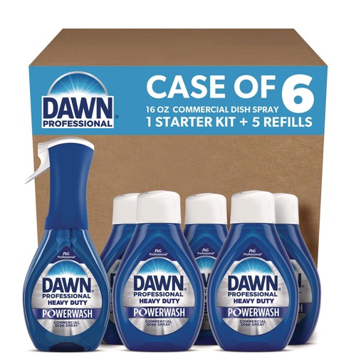 Cleaning & Janitorial Supplies | Dawn Professional 80763689 16 oz. Heavy Duty Powerwash Commercial Dish Spray (6/Carton) image number 0