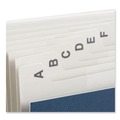 Office & Office Supplies | Universal UNV30540 20-Divider Alpha Index Letter Size Expanding Desk File - Blue Cover (1/Box) image number 3