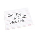  | Universal UNV43911 11.75 in. x 8.75 in. Penmanship Ruled Lap/Learning Dry-Erase Board - White Surface (6/Pack) image number 4