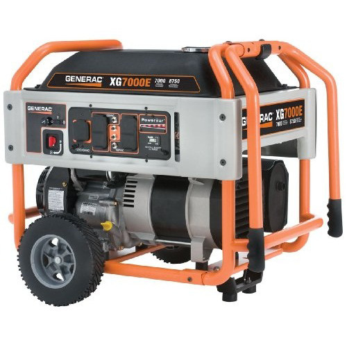 Portable Generators | Factory Reconditioned Generac XG7000E XG Series 7,000 Watt Electric-Manual Start Portable Generator image number 0