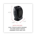 Portable Heaters | Alera ALEHECH09 1500 W 7.12 in. x 5.87 in. x 8.75 in. Ceramic Heater - Black image number 4