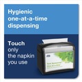 Food Service | Tork 6232100 7.9 x 5.6 x 7.9 Xpressnap Tabletop Napkin Dispenser - Black image number 3