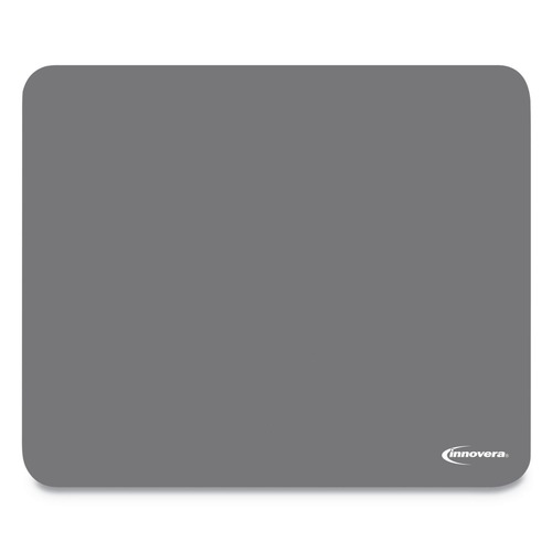  | Innovera IVR52448 9 in. x 0.12 in. Latex-Free Mouse Pad - Black image number 0