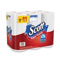 Scott 16447 Choose-a-Size Mega Rolls - White (102 Sheets/Roll, 6 Rolls/Pack, 4 Packs/Carton) image number 1