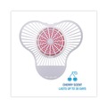 Odor Control | Boardwalk 3USPBP012I072M202143000 3 oz. Cherry Scent Urinal Screen with Para Deodorizer Block (12/Box) image number 5