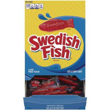 PRODUCTS | Swedish Fish 00 70462 43146 00 Grab-and-Go Candy Snacks In Reception Box (240-Pieces/Box)