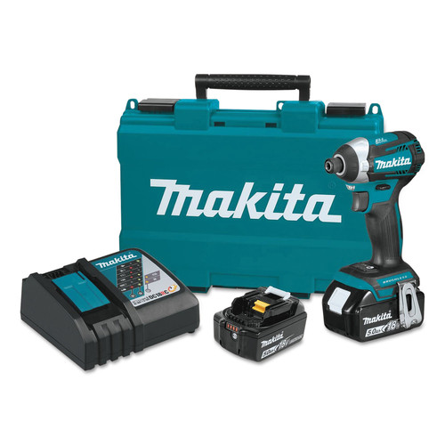 Impact Drivers | Makita XDT14T 18V LXT Cordless Lithium-Ion Brushless Quick-Shift 3-Speed Impact Driver image number 0