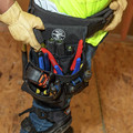 Tool Belts | Klein Tools 5701 PowerLine Series 11 in. x 6 in. x 12 in. 8 Pocket Tool Pouch - Black image number 1