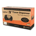 Toilet Paper Dispensers | San Jamar R4070SS 19.25 in. x 6 in. x 12.25 in. Twin 9 in. Jumbo Bath Tissue Dispenser - Faux Stainless Steel image number 4