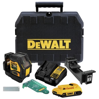 Dewalt 20V MAX Cordless Green Cross Line Laser Kit (2 Ah)