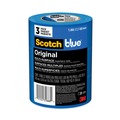 3M 2090-48EVP 1.88 in. x 60 yds. Original Multi-Surface 3 in. Core Painter's Tape - Blue (3/Pack) image number 0