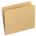 Office Jansan | Pendaflex RK152 Two-Ply Dark Kraft File Folders, Straight Cut, Top Tab, Letter - Brown (100/Box) image number 0