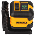 Laser Levels | Dewalt DW08802CG Green Cross Line Laser Level (Tool Only) image number 1