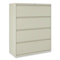  | Alera 25508 42 in. x 18.63 in. x 52.5 in. 4 Legal/Letter Size Lateral File Drawers - Putty image number 0