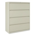  | Alera 25508 42 in. x 18.63 in. x 52.5 in. 4 Legal/Letter Size Lateral File Drawers - Putty image number 0