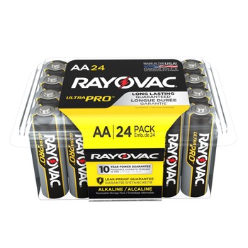 Rayovac Ultra Pro Alkaline AA Batteries (24/Pack)