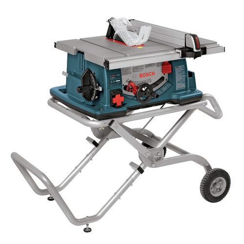 Table Saws | Bosch 4100-10 10 In. Worksite Table Saw with Gravity-Rise Wheeled Stand image number 0