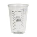 Office Jansan | Dart TP10DGM 10 oz. Graduated Plastic Medical and Dental Cups - Clear (1000/Carton) image number 0