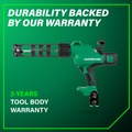 New Year New Savings! Save $25 off $150 | Metabo HPT AC18DAQ4M 18V Lithium-Ion Cordless High-Capacity Caulking Gun (Tool Only) image number 11