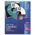 Office Jansan | Avery 06692 Laser CD Labels - Matte White (30-Piece/Pack) image number 0