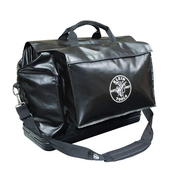 Klein Tools Vinyl Tool Equipment Bag - Large, Black