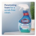 Office Jansan | Clorox 30614 30 oz. Spray Bottle Bathroom Foamer with Bleach - Ocean Mist (9/Carton) image number 8