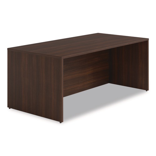 Office Desks & Workstations | Alera AE1NNN-TDM3672 HRG 72 in. x 36 in. x 29 in. Seville Series Desk Shell - Mahogany image number 0