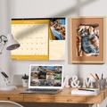 Office & Office Supplies | Blueline C194115 12-Month (Jan-Dec): 2026 22 in. x 17 in. Furry Kittens Photography Pets Collection Monthly Desk Pad - White Sheets, Black Binding image number 6