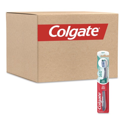 Cleaning & Janitorial Supplies | Colgate-Palmolive Co. 168817 Full Head Soft Toothbrush (72/Carton) image number 0