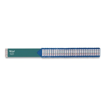 C-Line 31 Dividers Letter Size Alpha/Numeric/Month/Date/Day Index Heavy-Duty Indexed Sorter - Blue Frame