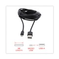 Office Electronics & Batteries | Innovera IVR30013 10 ft. USB to Micro USB Cable - Black image number 3