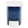 Hand Soaps | Impact 9335 4.5 in. x 4 in. x 6.25 in. 900 mL Encore Foam-eeze Bulk Foam See Thru Soap Dispenser - White image number 1