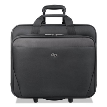 BOXES AND BINS | SOLO CLS910-4 16-3/4 in. x 7 in. x 14-19/50 in., 17.3 in. Classic Rolling Case - Black