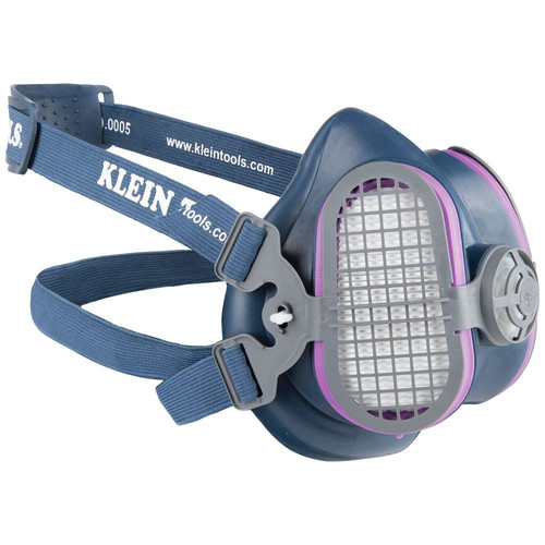 Respirators | Klein Tools 60246 P100 Half-Mask Respirator - S/M image number 0