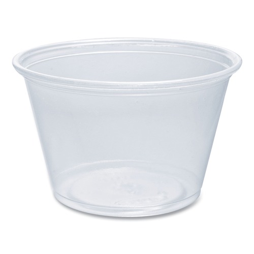 Just Launched | Dart 400PC Conex Complements 4 oz. Polypropylene Portion Containers - Clear (2500/Carton)] image number 0