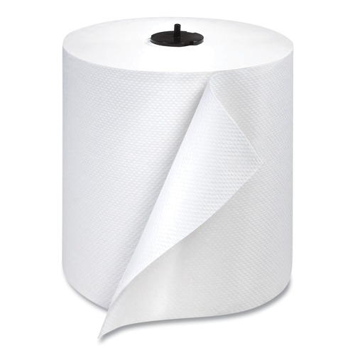 Labor Day Sale! Save $30 off $199! | Tork 290095 Advanced Matic 7.7 in. x 900 ft. Hand Towel Roll - White (6 Rolls/Carton) image number 0