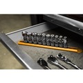Socket Sets | GearWrench 80565 10-Piece 3/8 in. Drive 6-Point Metric Flex Socket Set image number 4