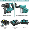 Rotary Hammers | Factory Reconditioned Makita XRH011TX-R 18V LXT Cordless Lithium-Ion 1 in. Rotary Hammer Kit image number 1