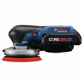 Random Orbital Sanders | Factory Reconditioned Bosch GEX18V-5B15-RT 18V Brushless 5 in. Cordless Random Orbit Sander Kit with (1) CORE18V 4 Ah Advanced Power Battery image number 2