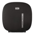 Paper Towel Holders | GEN R2200BK 10.69 in. x 4.8 in. x 11.2 in. Single JBT Tissue Dispenser - Black image number 0
