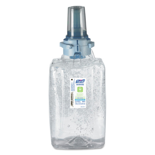Hand Sanitizers | PURELL 8803-03 1200 mL Fragrance-Free, Green Certified Advanced Refreshing Gel Hand Sanitizer for ADX-12 image number 0