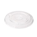 Nothing Over $99 Sale! | Dixie CL912PET Plastic Cold Drink Cup Lids Fits 9 oz. to 12 oz. Cold Cups - Clear (1000/Carton) image number 0