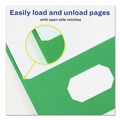 Office Jansan | Avery 47987 40 Sheet Capacity 11 in. x 8.5 in. Two-Pocket Folder - Green (25/Box) image number 5