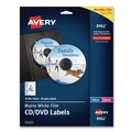 Bulk Savings Pricing 3 | Avery 08962 DVD Film Labels - Matte White (20/Pack) image number 0