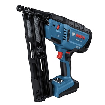 Factory Reconditioned Bosch 18V Lithium-Ion Brushless Cordless 15-Gauge Angled Finish Nailer (Tool Only)