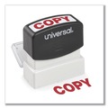 Office Jansan | Universal UNV10048 COPY Pre-Inked One-Color Message Stamp - Red image number 1